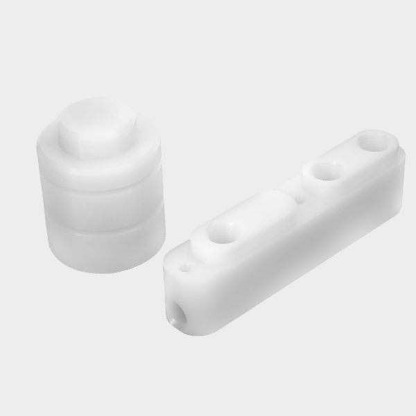 HDPE Swiss machined parts