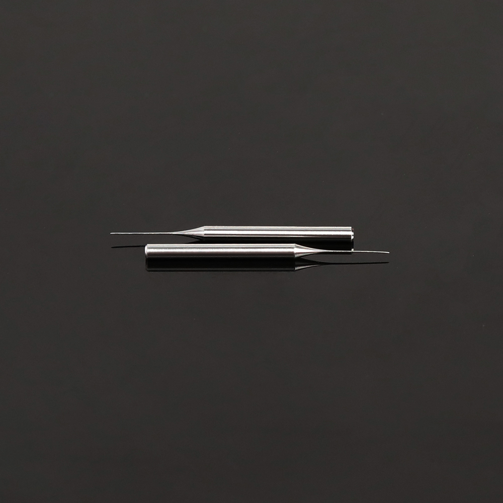 Slender machined micro precision part
