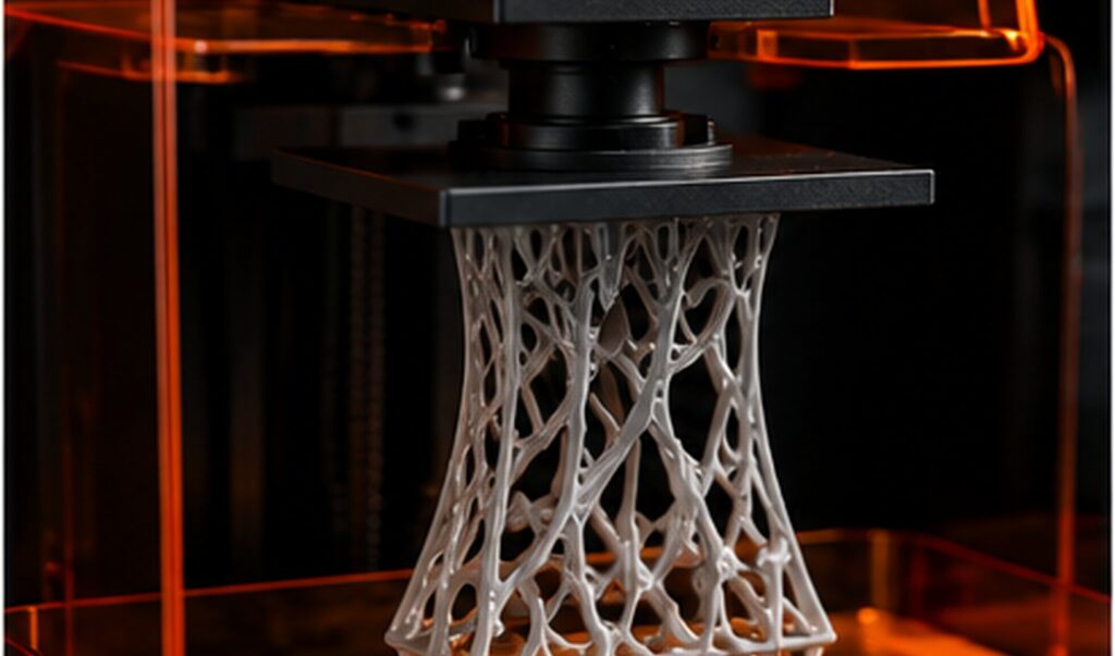 SLA resin 3D printing with smooth surfaces and fine detail