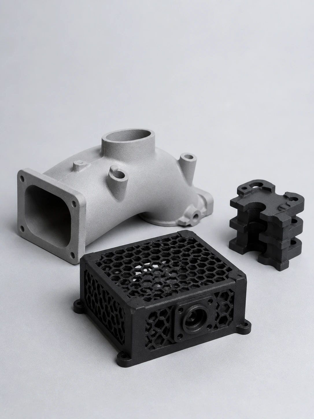 MJF 3D printing production-grade nylon functional prototype