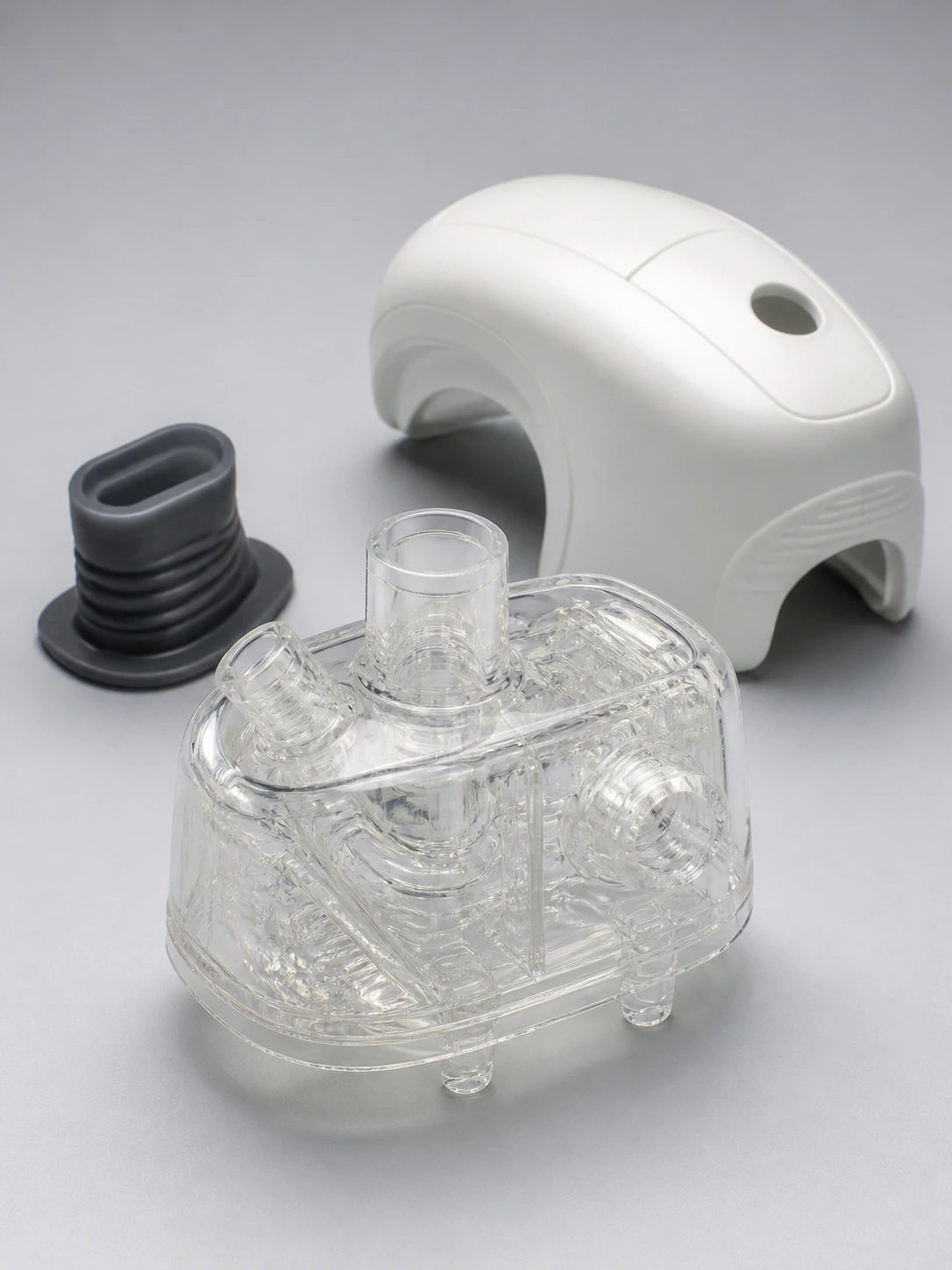 PolyJet multi-material visual prototype with fine features